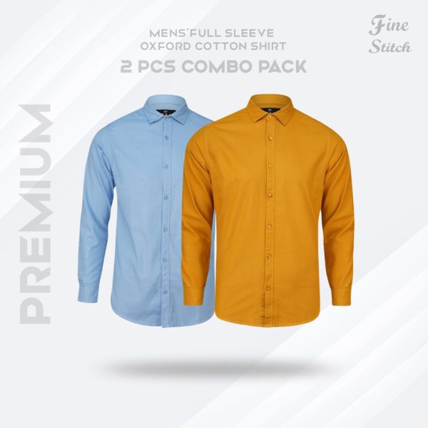 Can Collar Shirt- 2 Pis Combo