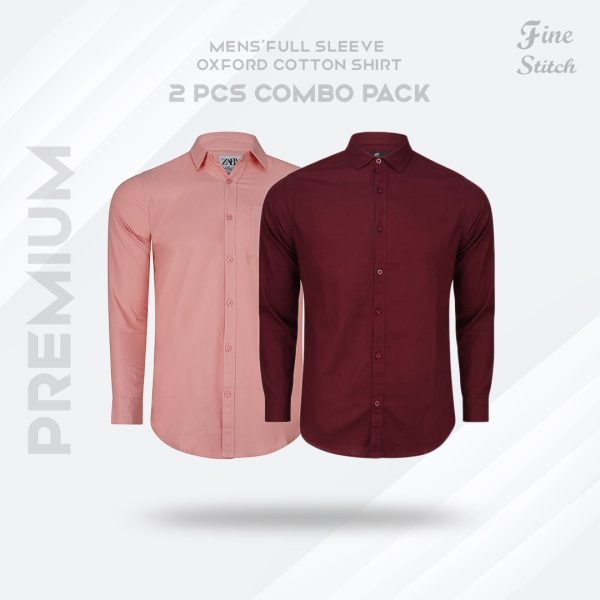 Can Collar Shirt - 2 Pis Combo